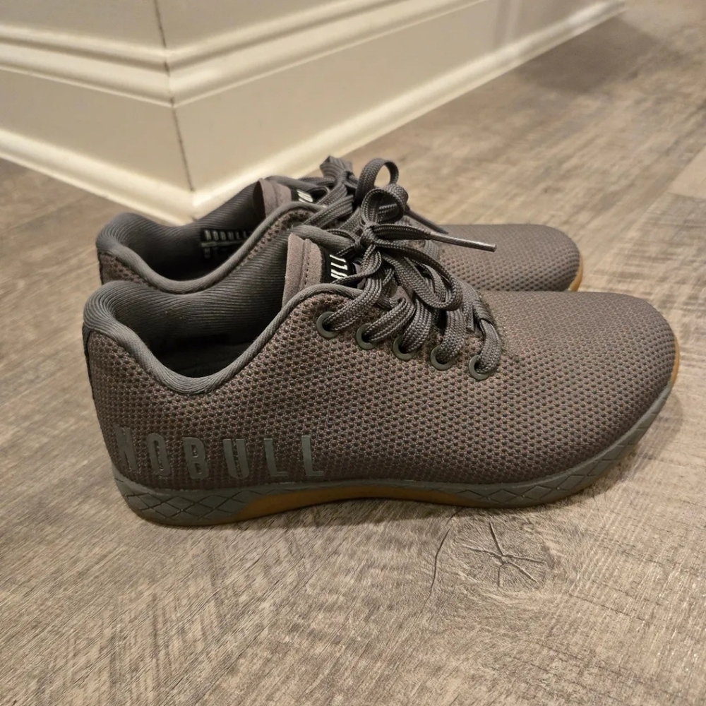 NOBULL Gray Low-Top Training Sneakers